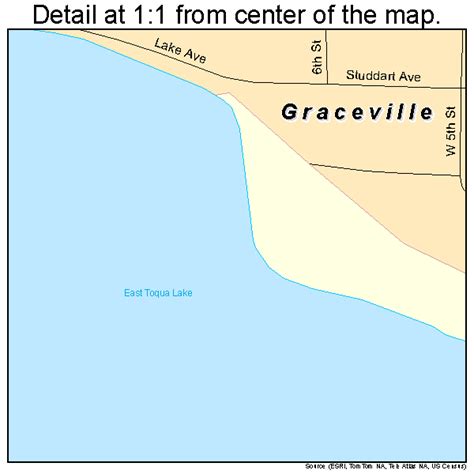 Graceville Minnesota Street Map 2724758