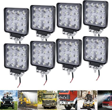 Lars W Led Arbeitsscheinwerfer Offroad Flutlicht Fluter V V