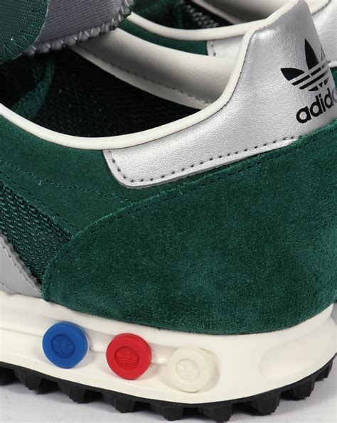 Adidas LA Trainer OG Trainers Green/Silver,shoes,original,runner,mens