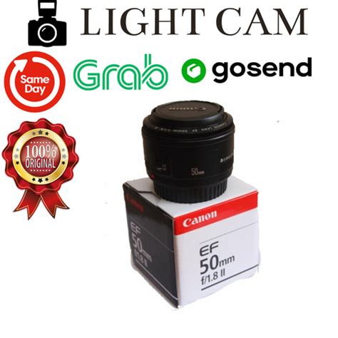 Jual Lensa Fix Canon 50mm F18 Mark Ii Lensa Fix Canon 50mm F18 Stm