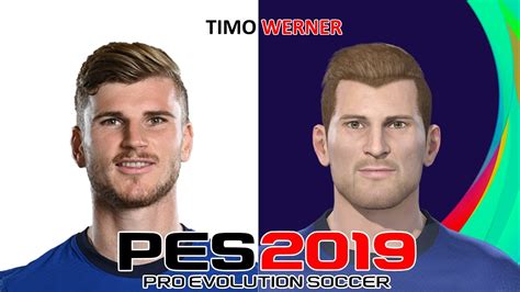 Timo Werner Pes 2019 2020 2021 Face Build And Stats Youtube