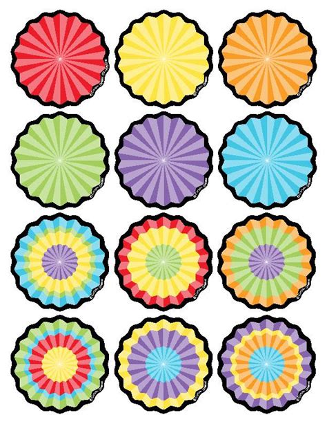 Celebrate Learning Fans Colorful Cut Outs Classful