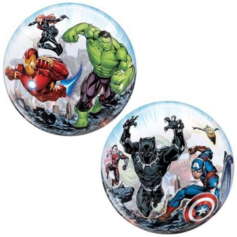 Balon Foliowy 22 QL Bubble Poj Marvel S Avengers Godan