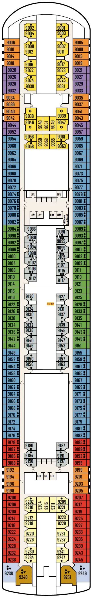 pacific explorer  deck  plan cruisedeckplanscom