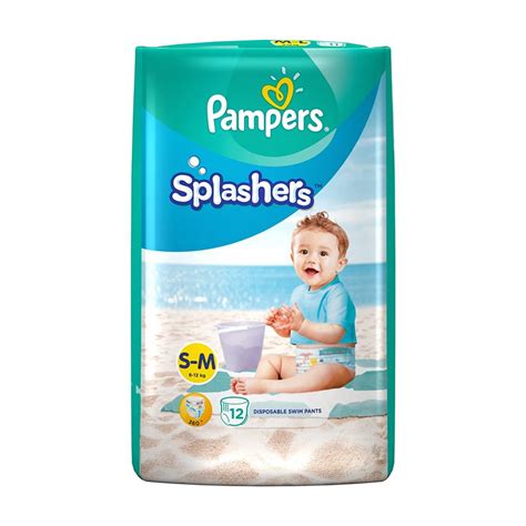 Pampers Splashers Disposable Diapers, 12 Count - Loot Deal - The Baap of Loot