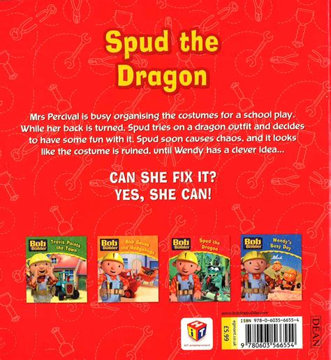 Bob The Builder Spud The Dragon Bookxcess