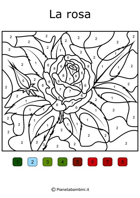 Conta E Colora Disegni Da Colorare In Base Ai Numeri Bc Artofit