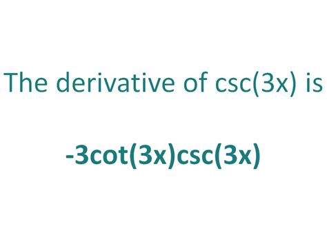 Trigonometric Functions Derivativeit