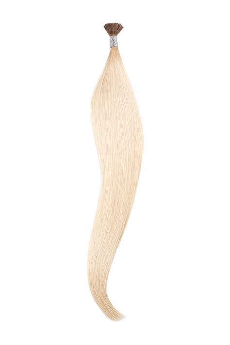 Rooted Ice Platinum 15 Keratin Bond Extension Glam Seamless Hair Extensions