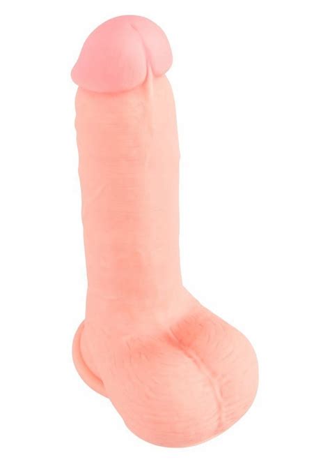 Grube Dildo Penis Realistyczne Przyssawka 20cm Sex 12810620978 Allegro Pl