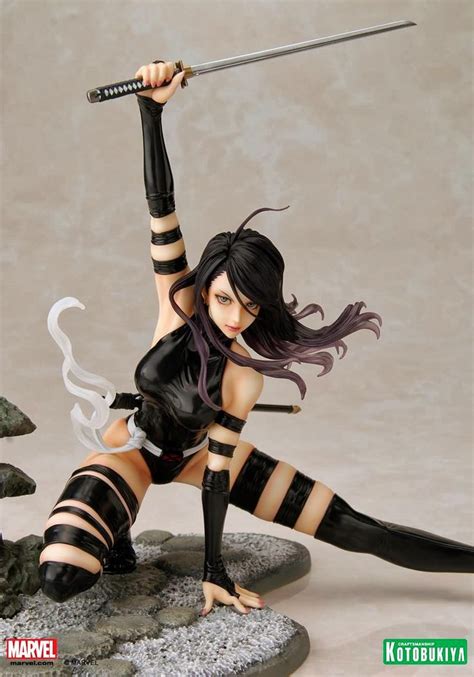 Kotobukiya Marvel Bishoujo Collection 1 7th Scale X Force Psylocke 8