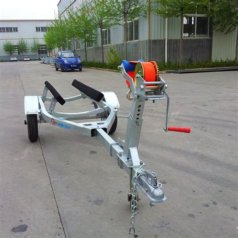 Hot Dip Galvanized Steel Trailer With Bunk For Jet Ski Galvanized Jet