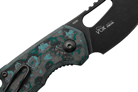 Mkm Isonzo Fx Cad Clip Point Dark Stonewashed Arctic Storm Carbon