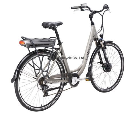 Customized Wheels Variable Speeds Electric City Urban Bike for Ladies