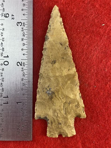 Sold At Auction Pedernales Indian Artifact Arrowhead