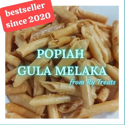 Popia Gula Melaka Pre Order Kuih Raya Food Drinks Other Food