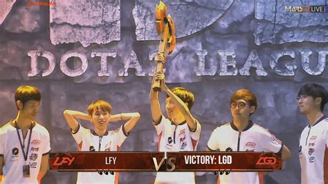 Mars Dota League Lgd Gaming Are The Champions Vs Lfy Grand