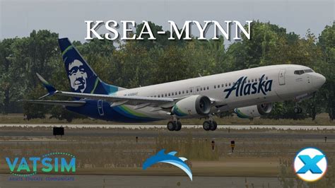 X Plane 12 Alaska Airlines Ops B38M KSEA Seattle Washington MYNN