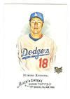 Hiroki Kuroda Baseball Card Los Angeles Dodgers Yankees Star 2008