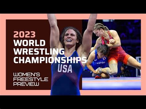 2023 World Wrestling Championships Preview - Women's Freestyle - YouTube