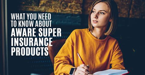 aware super insurance products berrill watson