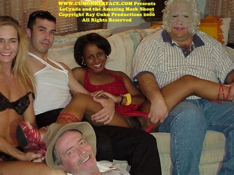 049 LaCynda And The Mask Cum Catcher 1006 Porn Pic