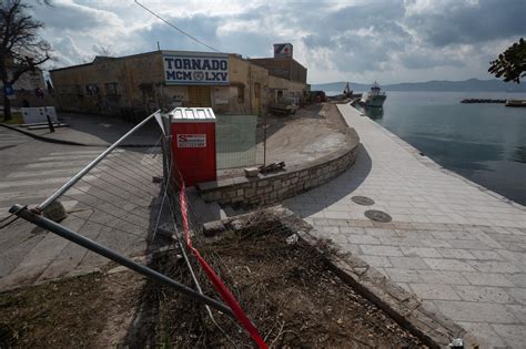 Zadarski Radovi Na Sanaciji Obale U Fo I Snimljeni Iz Zraka Veliki