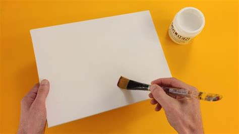 How to Prepare a Canvas for Watercolor | Painting tutorial, Diy ...