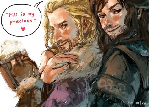 Emmika Fanpage My Precious Fan Art Fili Kili The Hobbit Fili And