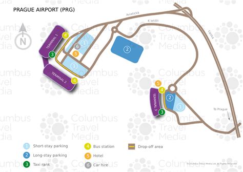 Prague Airport Terminal Map