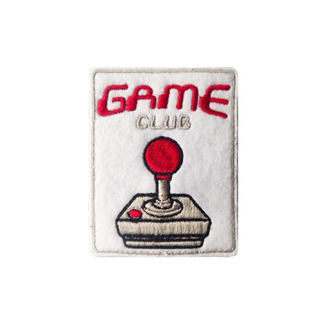 Joystick Videogames Patch Embroidered Iron On