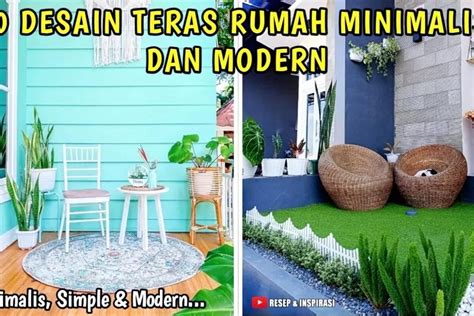 23 Inspirasi Desain Teras Rumah Minimalis Modern Untuk Tampilan Rumah Yang Lebih Keren Kobaran