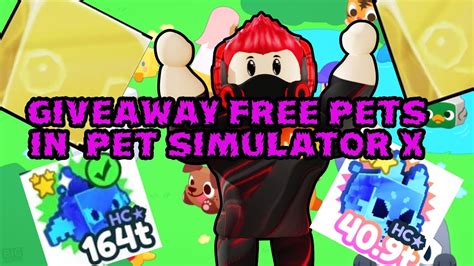 Giveaway Hardcore Pet Simulator X Bank 50b 50t Pets 🔴 Roblox