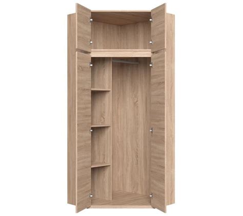 Armoire D angle De Chambre Style Contemporain Academica Décor Chene