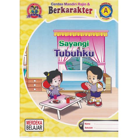 Jual BUKU TEMATIK TK A USIA 4 5 TAHUN KURIKULUM MERDEKA 32 HALAMAN