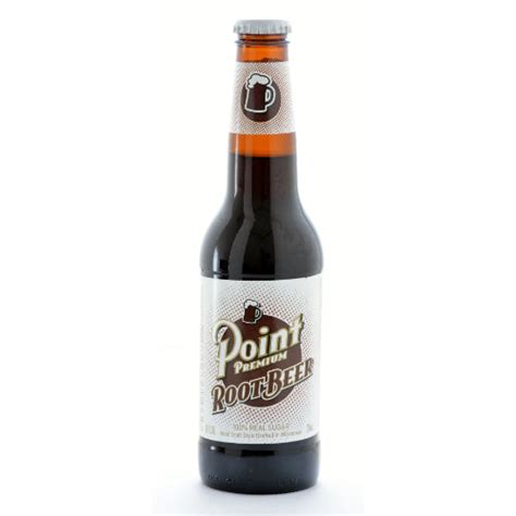 Point Premium Root Beer 12 Oz 12 Glass Bottles