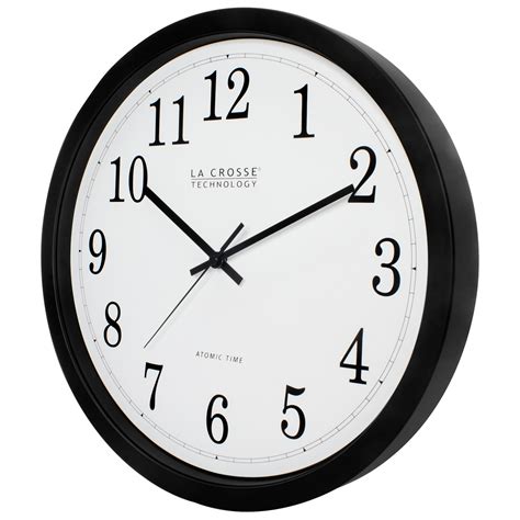 14" La Crosse Technology Atomic Wall Clock - Atomic Clocks Online