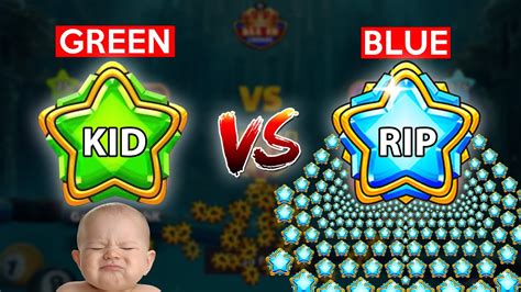 Green Vs Blue Emerald Kid Facing Diamond Players In All In One M