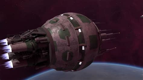 Babylon 5 Psi Corps Mothership And Black Omega Starfuries Youtube