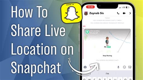 How To Share Live Location On Snapchat Youtube