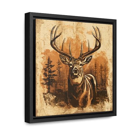 Whitetail Deer Canvas Art - Etsy