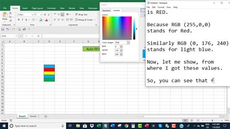 How To Fill Color In Excel