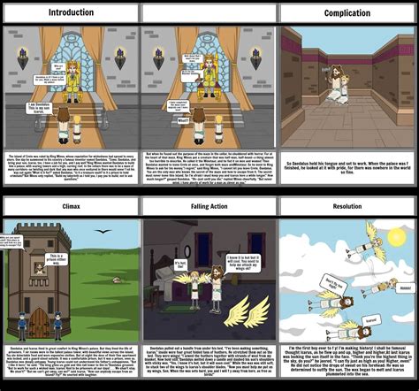 Daedalus And Icarus Storyboard Por 5a9fa82e