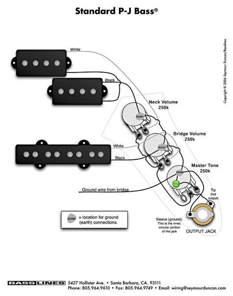 Fender Mustang Bass Wiring Diagram