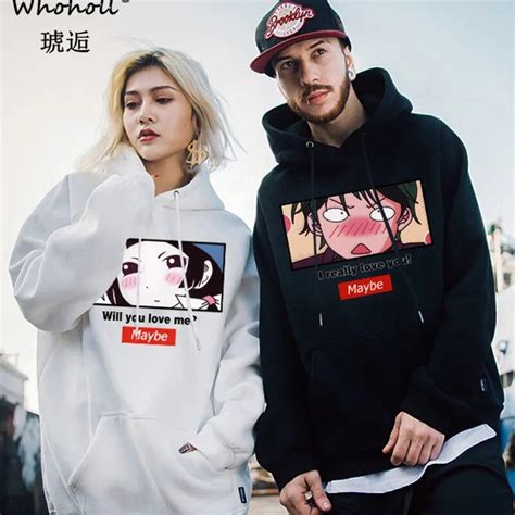 Buy Matching Anime Couple Hoodies Cheap Online