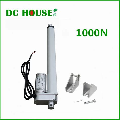 300mm 12inch Stroke Heavy Duty DC 12V 1000N 100KG Load Linear Actuator