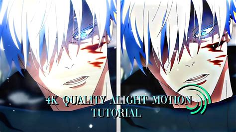 K Quality Alight Motion Anime Style Tutorial Preset Anime