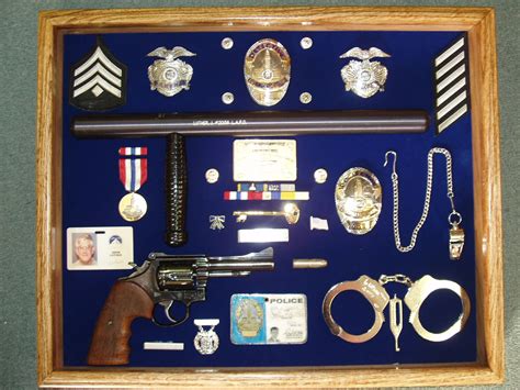 Police Shadow Boxes Shadow Box Shadow Boxes Shadow