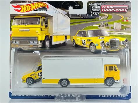 Mercedes Benz Sel Amg Fleet Flyer Esc Hot Wheels Meses sin interés
