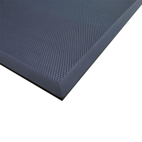 Cactus Mat 2200 35 Rubber VIP Cloud Solid 3 X 5 Black Bathmats